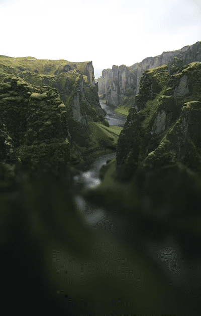 Iceland tourist attraction